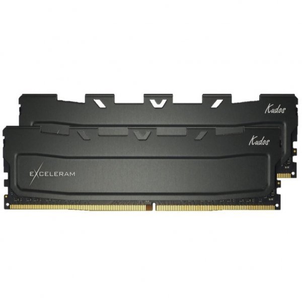 Модуль пам'яті для комп'ютера DDR4 32GB (2x16GB) 2400 MHz Black Kudos eXceleram (EKBLACK4322415CD)