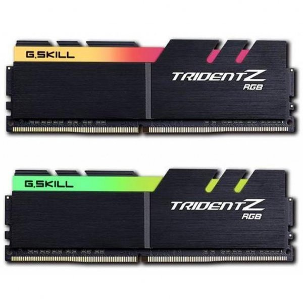 Модуль пам'яті для комп'ютера DDR4 32GB (2x16GB) 3200 MHz Trident Z RGB G.Skill (F4-3200C14D-32GTZR)
