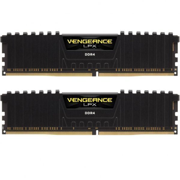 Модуль пам'яті для комп'ютера DDR4 32GB (2x16GB) 3200 MHz Vengeance LPX Black CORSAIR (CMK32GX4M2D3200C16)