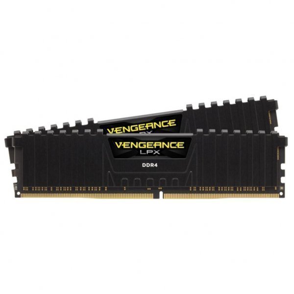 Модуль пам'яті для комп'ютера DDR4 32GB (2x16GB) 3200 MHz Vengeance LPX Black CORSAIR (CMK32GX4M2E3200C16)