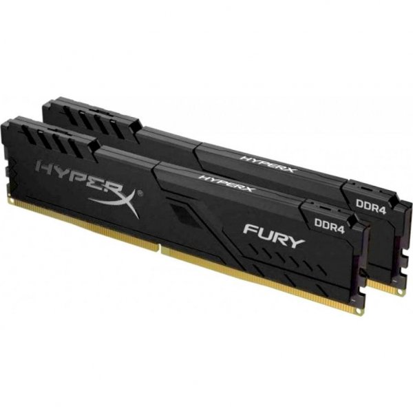 Модуль пам'яті для комп'ютера DDR4 32GB (2x16GB) 3466 MHz Fury Black Kingston (HX434C17FB4K2/32)