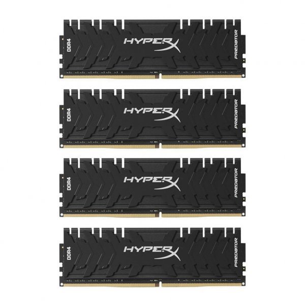 Модуль пам'яті для комп'ютера DDR4 32GB (4x8GB) 3000 MHz HyperX Predator Kingston (HX430C15PB3K4/32)