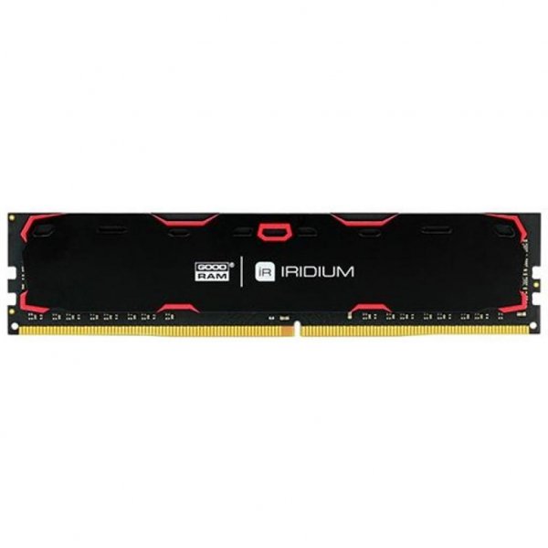 Модуль пам'яті для комп'ютера DDR4 4GB 2400 MHz Iridium Black GOODRAM (IR-2400D464L17S/4G) Модуль пам'яті для комп'ютера DDR4 4GB 2400 MHz Iridium Black GOODRAM (IR-2400D464L17S/4G)