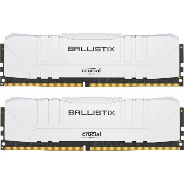 Модуль пам'яті для комп'ютера DDR4 64GB (2x32GB) 3200 MHz Ballistix White MICRON (BL2K32G32C16U4W)