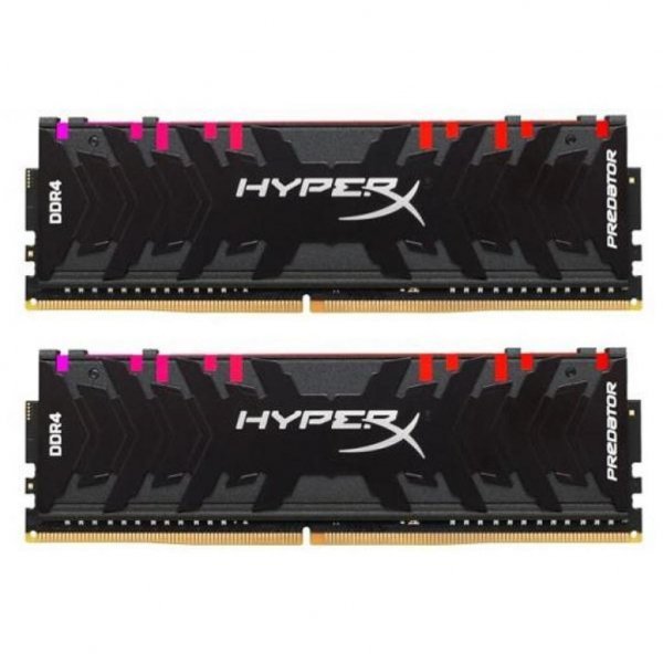 Модуль пам'яті для комп'ютера DDR4 64GB (2x32GB) 3200 MHz HyperX Predator RGB Kingston (HX432C16PB3AK2/64) Модуль пам'яті для комп'ютера DDR4 64GB (2x32GB) 3200 MHz HyperX Predator RGB Kingston (HX432C16PB3AK2/64)
