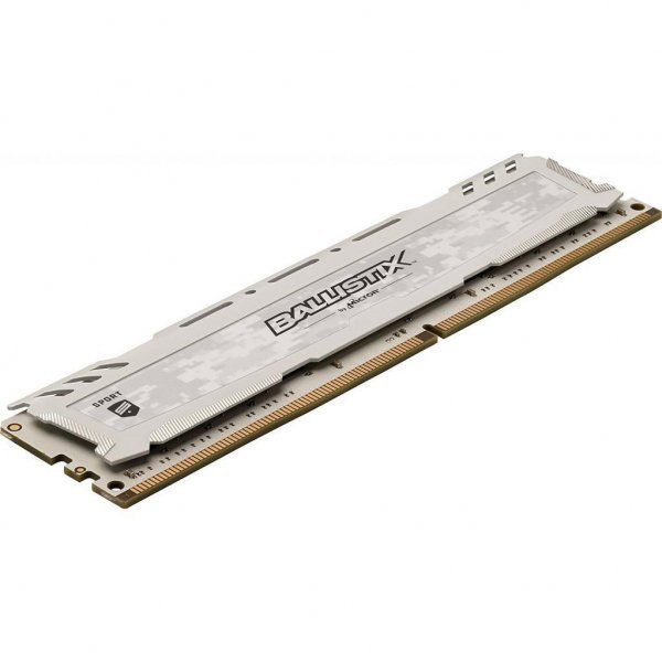 Модуль пам'яті для комп'ютера DDR4 8GB 2666 MHz Ballistix Sport LT White MICRON (BLS8G4D26BFSCK) Модуль пам'яті для комп'ютера DDR4 8GB 2666 MHz Ballistix Sport LT White MICRON (BLS8G4D26BFSCK)