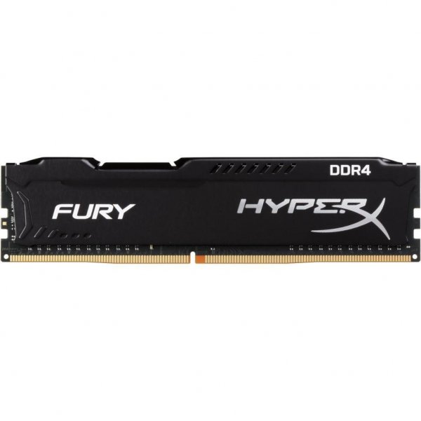 Модуль пам'яті до комп'ютера DDR4 8GB 2666 MHz HyperX FURY Black Kingston (HX426C16FB2/8) Модуль пам'яті до комп'ютера DDR4 8GB 2666 MHz HyperX FURY Black Kingston (HX426C16FB2/8)