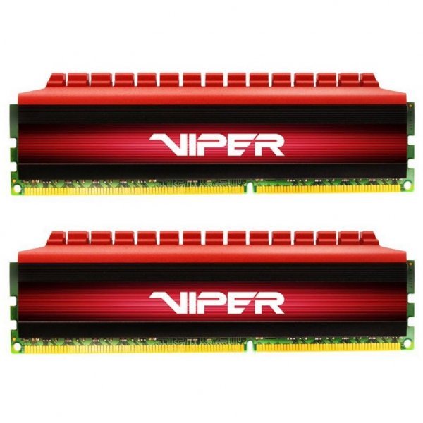 Модуль пам'яті для комп'ютера DDR4 8GB (2x4GB) 3000 MHz Viper 4 Patriot (PV48G300C6K)