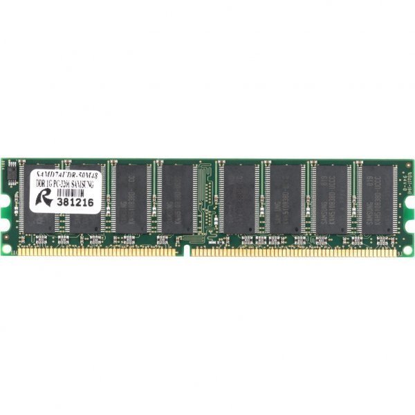 Модуль пам'яті до комп'ютера DDR 1GB 400 MHz Samsung (SAMD7AUDR-50M48) Модуль пам'яті до комп'ютера DDR 1GB 400 MHz Samsung (SAMD7AUDR-50M48)
