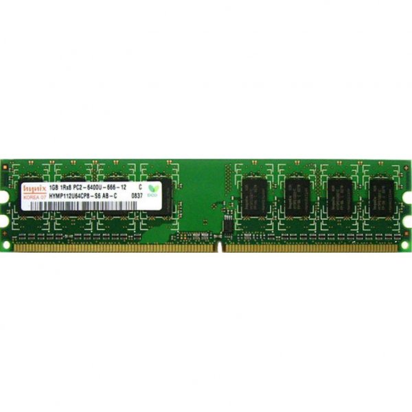 Модуль пам'яті до комп'ютера DDR2 1GB 800 MHz Hynix (HYMP112U64CP8-S6)