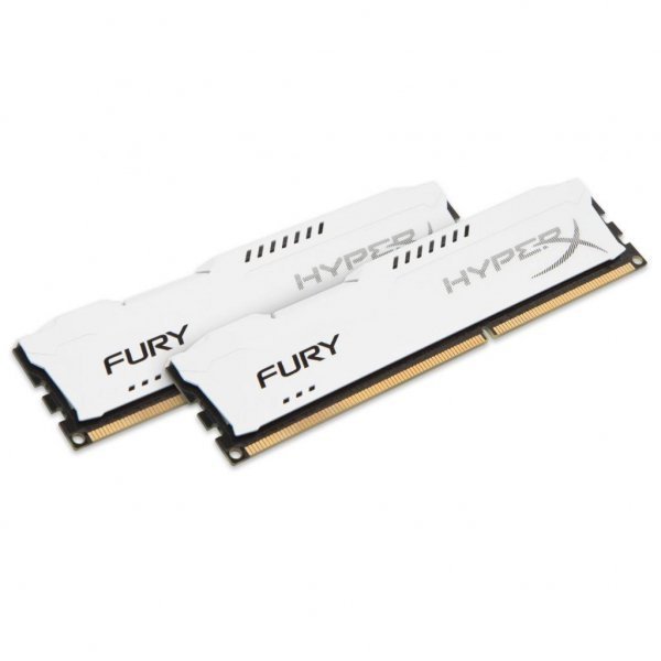 Модуль пам'яті до комп'ютера DDR3 16Gb (2x8GB) 1600 MHz HyperX Fury White Kingston (HX316C10FWK2/16) Модуль пам'яті до комп'ютера DDR3 16Gb (2x8GB) 1600 MHz HyperX Fury White Kingston (HX316C10FWK2/16)