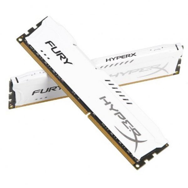 Модуль пам'яті до комп'ютера DDR3 16Gb (2x8GB) 1600 MHz HyperX Fury White Kingston (HX316C10FWK2/16) Модуль пам'яті до комп'ютера DDR3 16Gb (2x8GB) 1600 MHz HyperX Fury White Kingston (HX316C10FWK2/16)