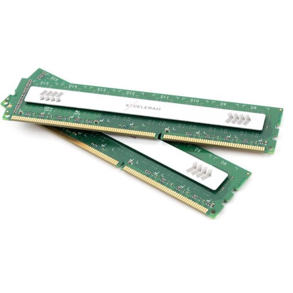 Модуль пам'яті до комп'ютера DDR3 16GB (2x8GB) 1600 MHz Silver Peewee eXceleram (E30166A)