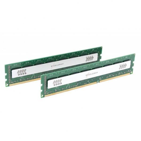 Модуль пам'яті до комп'ютера DDR3 16GB (2x8GB) 1600 MHz Silver Peewee eXceleram (E30166A)