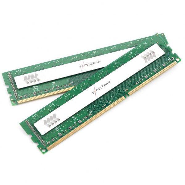 Модуль пам'яті до комп'ютера DDR3 16GB (2x8GB) 1600 MHz Silver Peewee eXceleram (E30166A)