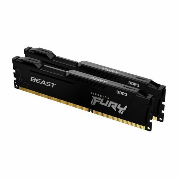 Модуль пам'яті до комп'ютера DDR3 16GB (2x8GB) 1866 MHz Fury Beast Black HyperX (Kingston Fury) (KF318C10BBK2/16) Модуль пам'яті до комп'ютера DDR3 16GB (2x8GB) 1866 MHz Fury Beast Black HyperX (Kingston Fury) (KF318C10BBK2/16)