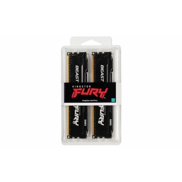 Модуль пам'яті до комп'ютера DDR3 16GB (2x8GB) 1866 MHz Fury Beast Black HyperX (Kingston Fury) (KF318C10BBK2/16) Модуль пам'яті до комп'ютера DDR3 16GB (2x8GB) 1866 MHz Fury Beast Black HyperX (Kingston Fury) (KF318C10BBK2/16)