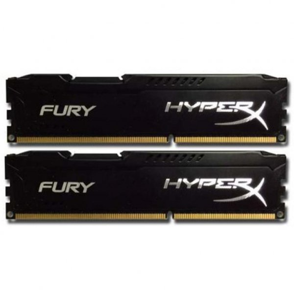 Модуль пам'яті до комп'ютера DDR3 16GB (2x8GB) 1866 MHz HyperX FURY Black Kingston (HX318C10FBK2/16)