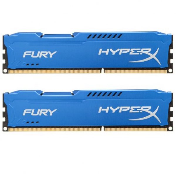 Модуль пам'яті до комп'ютера DDR3 16Gb (2x8GB) 1866 MHz HyperX Fury Blu Kingston (HX318C10FK2/16) Модуль пам'яті до комп'ютера DDR3 16Gb (2x8GB) 1866 MHz HyperX Fury Blu Kingston (HX318C10FK2/16)