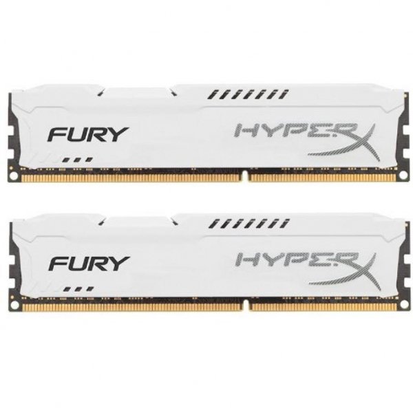 Модуль пам'яті до комп'ютера DDR3 16Gb (2x8GB) 1866 MHz HyperX Fury White Kingston (HX318C10FWK2/16) Модуль пам'яті до комп'ютера DDR3 16Gb (2x8GB) 1866 MHz HyperX Fury White Kingston (HX318C10FWK2/16)