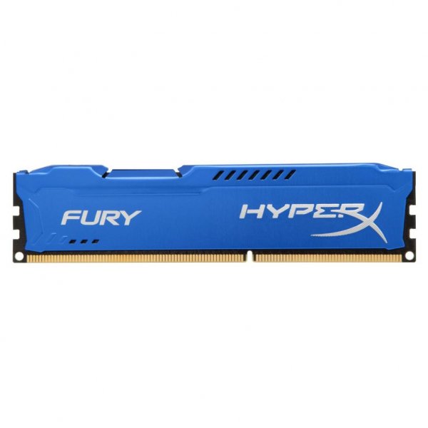 Модуль пам'яті до комп'ютера DDR3 4Gb 1600 MHz HyperX Fury Blu Kingston (HX316C10F/4)