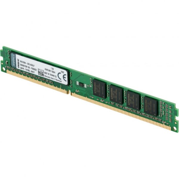 Модуль пам'яті до комп'ютера DDR3 4GB 1600 MHz Kingston (KVR16N11S8/4)