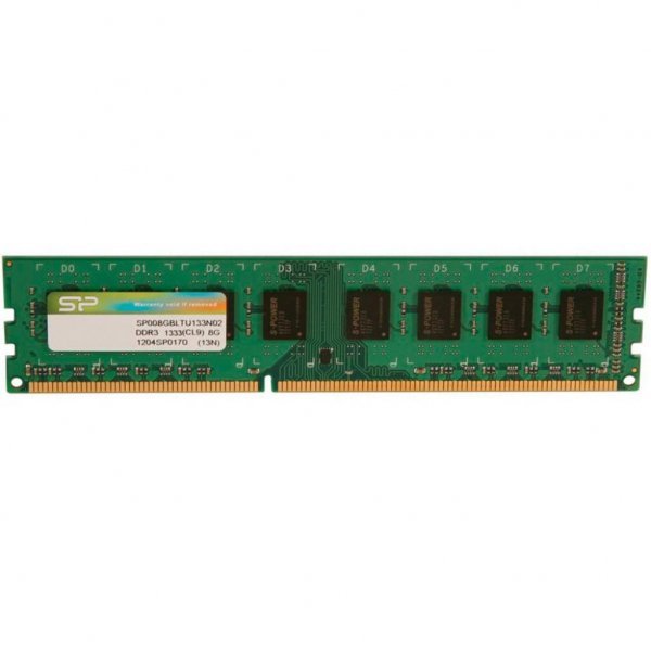 Модуль пам'яті до комп'ютера DDR3 4GB 1600 MHz Silicon Power (SP004GLLTU160N02)