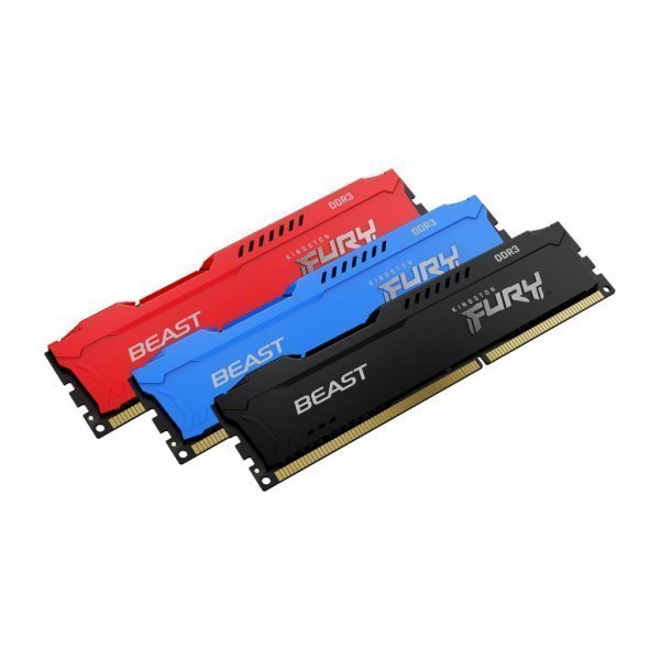 Модуль пам'яті до комп'ютера DDR3 4GB 1866 MHz Fury Beast Black HyperX (Kingston Fury) (KF318C10BB/4) Модуль пам'яті до комп'ютера DDR3 4GB 1866 MHz Fury Beast Black HyperX (Kingston Fury) (KF318C10BB/4)