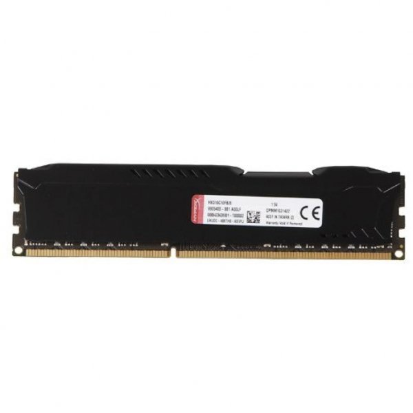 Модуль пам'яті до комп'ютера DDR3 4Gb 1866 MHz HyperX Fury Black Kingston (HX318C10FB/4)