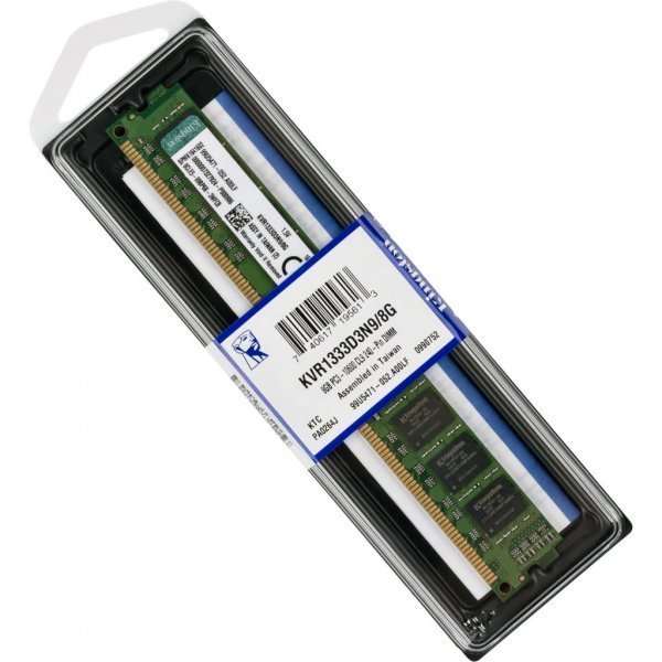 Модуль пам'яті до комп'ютера DDR3 8GB 1333 MHz Kingston (KVR1333D3N9/8G)