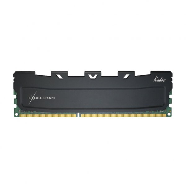 Модуль пам'яті до комп'ютера DDR3 8GB 1600 MHz Black Kudos eXceleram (EKBLACK3081611A)