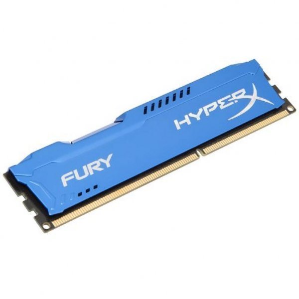 Модуль пам'яті до комп'ютера DDR3 8Gb 1600 MHz HyperX Fury Blu Kingston (HX316C10F/8)