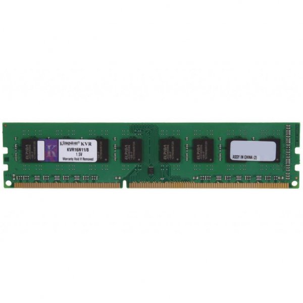 Модуль пам'яті до комп'ютера DDR3 8GB 1600 MHz Kingston (KVR16N11/8)