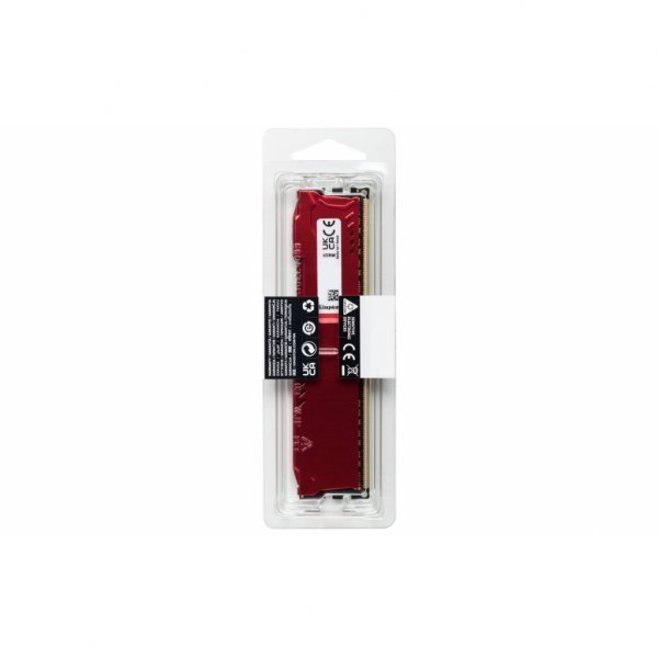 Модуль пам'яті до комп'ютера DDR3 8GB (2x4GB) 1600 MHz Fury Beast Blue HyperX (Kingston Fury) (KF316C10BK2/8)