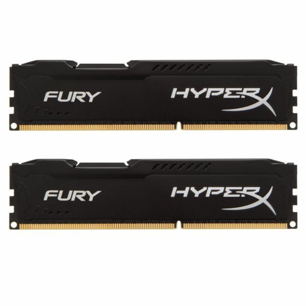 Модуль пам'яті до комп'ютера DDR3 8Gb (2x4GB) 1600 MHz HyperX Fury Black Kingston (HX316C10FBK2/8) Модуль пам'яті до комп'ютера DDR3 8Gb (2x4GB) 1600 MHz HyperX Fury Black Kingston (HX316C10FBK2/8)