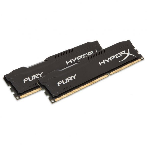 Модуль пам'яті до комп'ютера DDR3 8Gb (2x4GB) 1600 MHz HyperX Fury Black Kingston (HX316C10FBK2/8) Модуль пам'яті до комп'ютера DDR3 8Gb (2x4GB) 1600 MHz HyperX Fury Black Kingston (HX316C10FBK2/8)