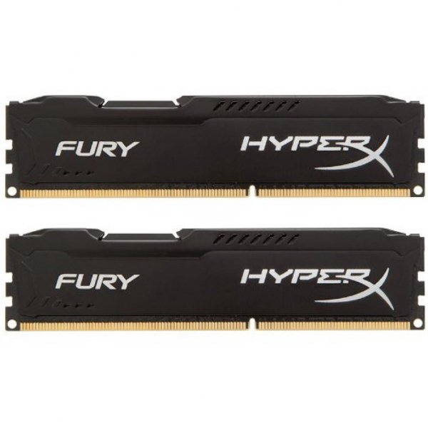 Модуль пам'яті до комп'ютера DDR3 8Gb (2x4GB) 1866 MHz HyperX Fury Black Kingston (HX318C10FBK2/8) Модуль пам'яті до комп'ютера DDR3 8Gb (2x4GB) 1866 MHz HyperX Fury Black Kingston (HX318C10FBK2/8)