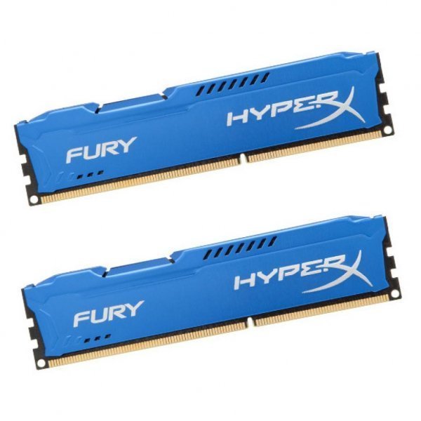 Модуль пам'яті до комп'ютера DDR3 8Gb (2x4GB) 1866 MHz HyperX Fury Blu Kingston (HX318C10FK2/8) Модуль пам'яті до комп'ютера DDR3 8Gb (2x4GB) 1866 MHz HyperX Fury Blu Kingston (HX318C10FK2/8)