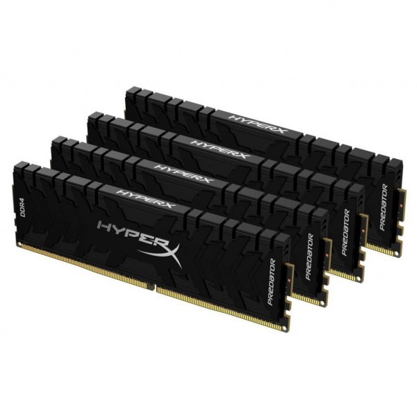 Модуль пам'яті до комп'ютера DDR4 128GB (4x32GB) 3200 MHz HyperX Predator Black Kingston (HX432C16PB3K4/128) Модуль пам'яті до комп'ютера DDR4 128GB (4x32GB) 3200 MHz HyperX Predator Black Kingston (HX432C16PB3K4/128)