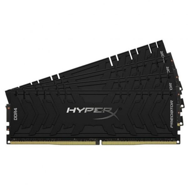 Модуль пам'яті до комп'ютера DDR4 128GB (4x32GB) 3600 MHz HyperX Predator Black Kingston (HX436C18PB3K4/128) Модуль пам'яті до комп'ютера DDR4 128GB (4x32GB) 3600 MHz HyperX Predator Black Kingston (HX436C18PB3K4/128)