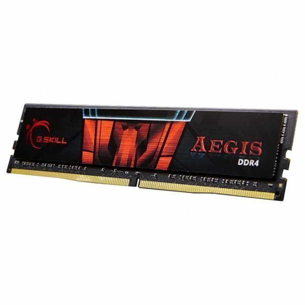Модуль пам'яті до комп'ютера DDR4 16GB 2666 MHz AEGIS Black G.Skill (F4-2666C19S-16GIS)
