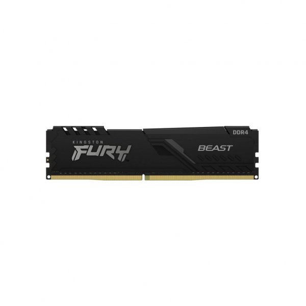 Модуль пам'яті до комп'ютера DDR4 16GB 2666 MHz FURY Beast Black HyperX (Kingston Fury) (KF426C16BB/16)