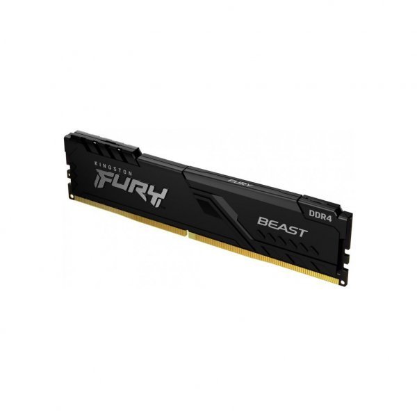 Модуль пам'яті до комп'ютера DDR4 16GB 2666 MHz FURY Beast Black HyperX (Kingston Fury) (KF426C16BB/16)