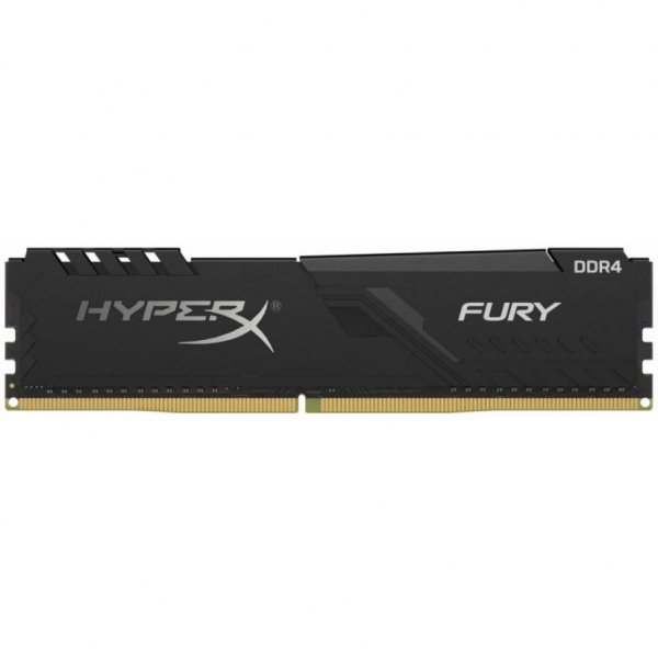 Модуль пам'яті до комп'ютера DDR4 16GB 2666 MHz HyperX Fury Black Kingston (HX426C16FB3/16)