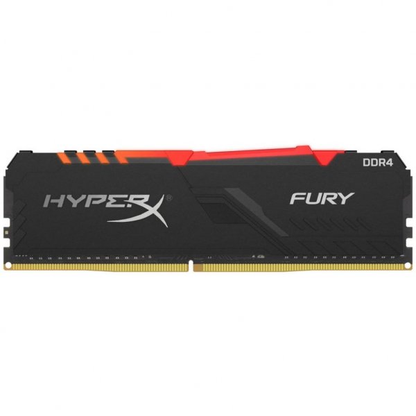 Модуль пам'яті до комп'ютера DDR4 16GB 2666 MHz HyperX FURY RGB Kingston (HX426C16FB3A/16) Модуль пам'яті до комп'ютера DDR4 16GB 2666 MHz HyperX FURY RGB Kingston (HX426C16FB3A/16)