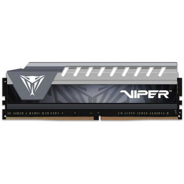 Модуль пам'яті до комп'ютера DDR4 16GB 2666 MHz Viper Elite Grey Patriot (PVE416G266C6GY)