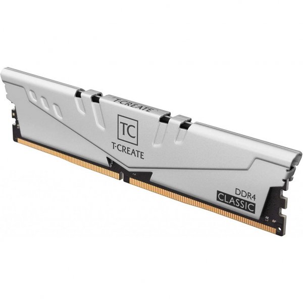Модуль пам'яті до комп'ютера DDR4 16GB (2x8GB) 2666 MHz T-Create Classic 10L Gray Team (TTCCD416G2666HC19DC01)