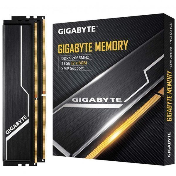 Модуль пам'яті до комп'ютера DDR4 16GB (2x8GB) 2666 MHz Timing GIGABYTE (GP-GR26C16S8K2HU416)