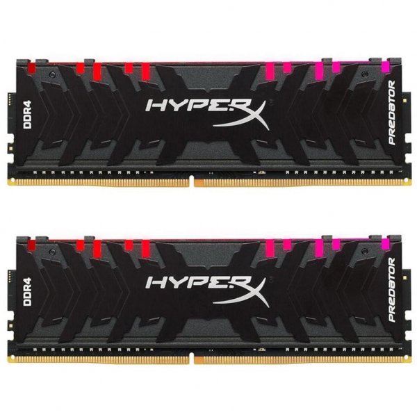 Модуль пам'яті до комп'ютера DDR4 16GB (2x8GB) 2933 MHz HyperX Predator Kingston (HX429C15PB3AK2/16)