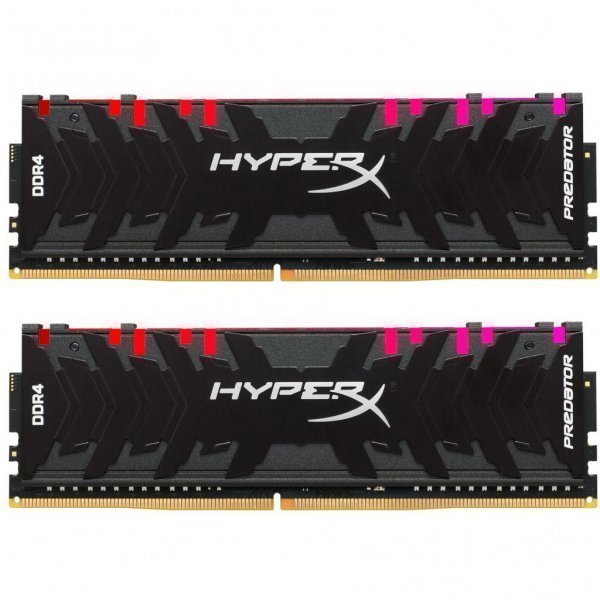 Модуль пам'яті до комп'ютера DDR4 16GB (2x8GB) 3000 MHz HyperX Predator Kingston (HX430C15PB3AK2/16)